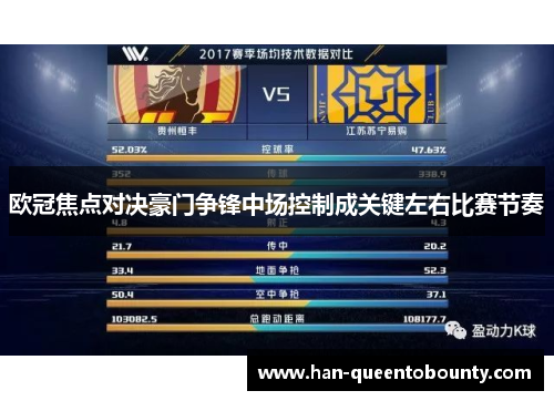 欧冠焦点对决豪门争锋中场控制成关键左右比赛节奏 欧冠焦点对决豪门争锋中场控制成关键左右比赛节奏